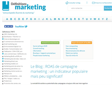 Tablet Screenshot of definitions-marketing.com